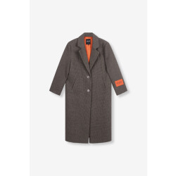 Alix The Label Check coated camel