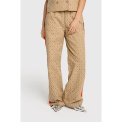 Alix The Label 2508118335 ladies woven logo pants