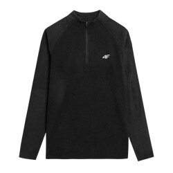 4F Heren fleece sweatshirt met kwart ritssluiting