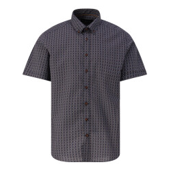 Bugatti Clothing casual overhemd met korte mouwen