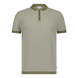 Blue Industry Polo met korte mouwen