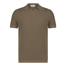 Blue Industry Polo met korte mouwen