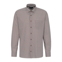 Bugatti Clothing casual overhemd met lange mouwen