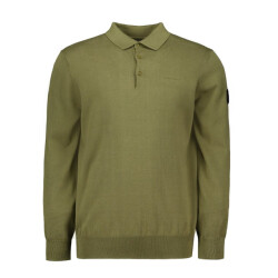 Airforce Polo met lange mouwen