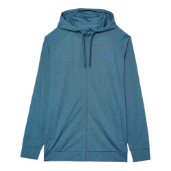 4F Heren waw24tfswm404 quick dry regular training full zip hoodie