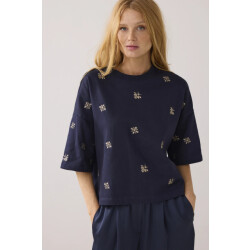 Summum 3s5201-30656 embellished shortsleeve