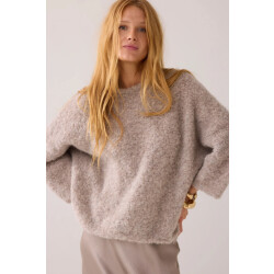 Summum 7s7925-70030 sweater soft boucle knit