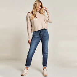 Para Mi Broek bobby denim used stone