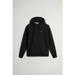 Woolrich Men logo interlock hoodie