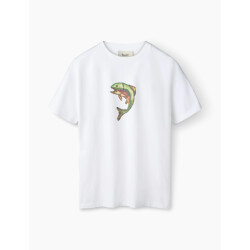 Foret catch t-shirt f7003 white