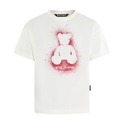 Palm Angels Heren spray bear t-shirt