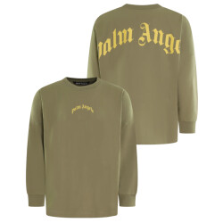 Palm Angels Heren back curved longsleeve