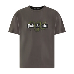 Palm Angels Heren snake box t-shirt