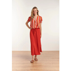 Smashed Lemon 23048-743 midi damesrok met zijsplit |