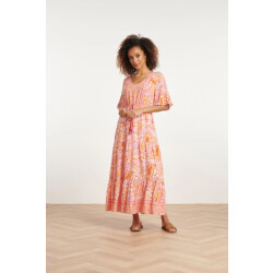Smashed Lemon 24014 maxi zomerjurk met paisley print |