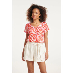 Smashed Lemon 24009 zebra stretch top |