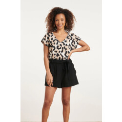 Smashed Lemon 24164 top met gedurfd cheeta patroon |