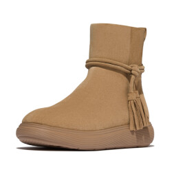 FitFlop Iq-comff tassel suede short boots
