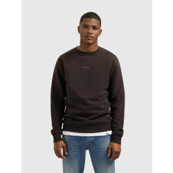 Pure Path Regular fit crewneck ls sweaters