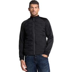 No Excess Jacket short fit sealed knitted mix black