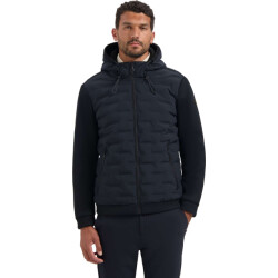 No Excess Jacket short fit sealed hooded knit night