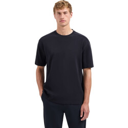 No Excess T-shirt crewneck solid heavy interl black