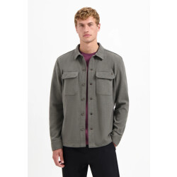 No Excess Heren overshirt 29510806sn 118 dark clay