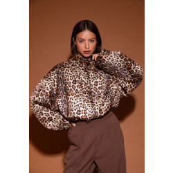 Studio Amaya Feline jacket; multi print