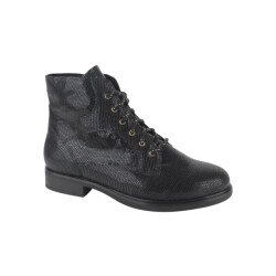 Durea 9832.839.1839-m dames veterboots gekleed