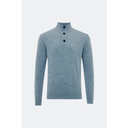 Genti Turtleneck 3 buttons wol