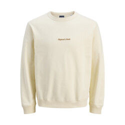 Jack & Jones jornorrebro emb sweat crew noos 12282893 antique white
