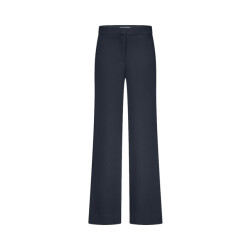 Studio Anneloes lexie waffle trousers 13074 6900 dark blue