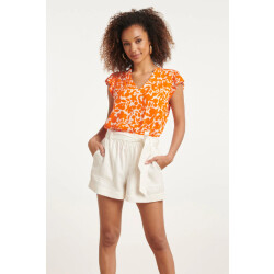 Smashed Lemon 24136 orange top met bladerprint |