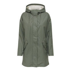 Only Onlsally raincoat otw noos olijf