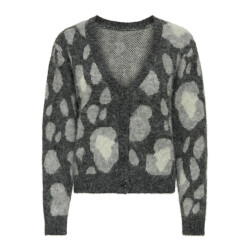 Only Onledelie life ls jq cardi v-neck knt dessin