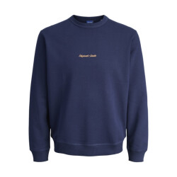 Jack & Jones jornorrebro emb sweat crew noos 12282893 ocean cavern