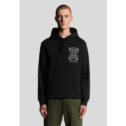 Lyle and Scott Sunshine in grfic hoodie -