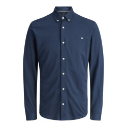 Jack & Jones Jprblublake pique detail l/s shirt