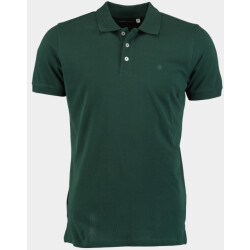 Bos Bright Blue Polo korte mouw piqué donker new lobra/5785