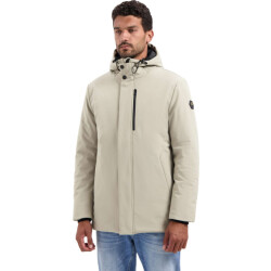 No Excess Jacket long soft shell stone