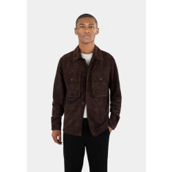 Ciszere Nash vegan suede jacket-50029-065-05-java