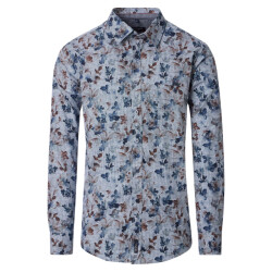 Casamoda Heren overhemd 454483100 100 blue