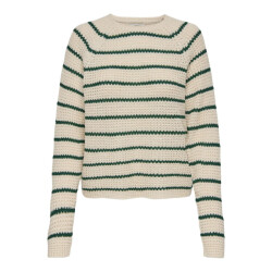 Jacqueline de Yong Ellen l/s oneck raglan pullover knt