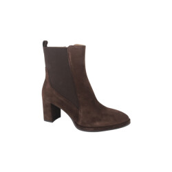 Unisa Luanco bs brown dames enkellaarzen gekleed