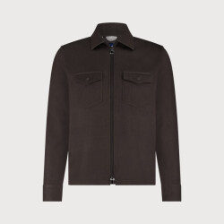 Blue Industry shirtjacket pisaw25-m4 brown