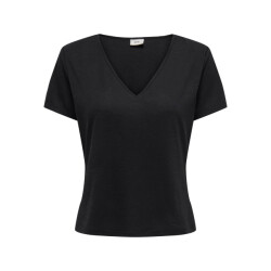 Jacqueline de Yong Dora dodo s/s v-neck glitter top