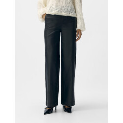 Object Objmelba lisa wide coated pant noos