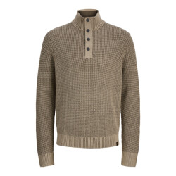 Jack & Jones jjethan knit high neck 12278965 crockery