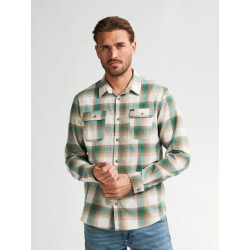Petrol Industries Heren overshirt m-3050-sil428 6176 snooker green
