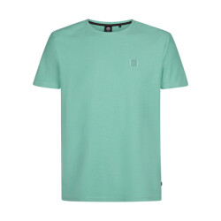 Petrol Industries Heren t-shirt- m-3050-tsr608 5191 pale aqua